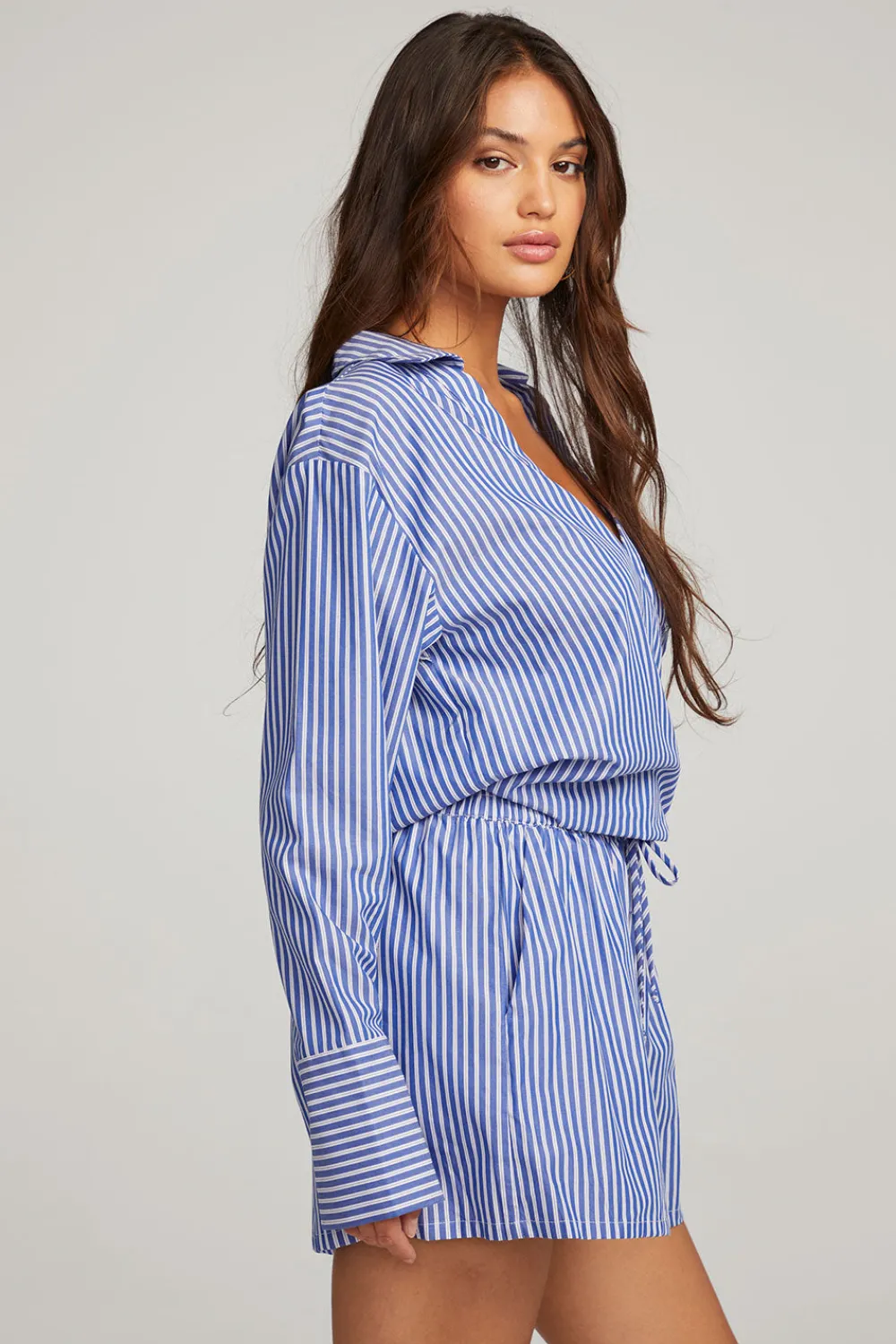 Outlet Haley Marmont Stripe Blouse Women Loungewear|Tops