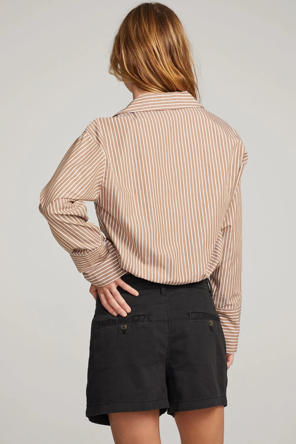 Cheap Haley Whiskey Stripe Blouse Women Loungewear|Tops