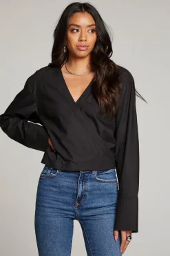 Clearance Haleyy Licorice Blouse Women Loungewear|Tops