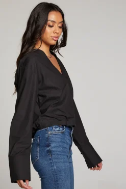 Clearance Haleyy Licorice Blouse Women Loungewear|Tops