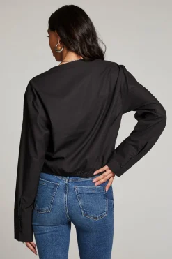 Clearance Haleyy Licorice Blouse Women Loungewear|Tops