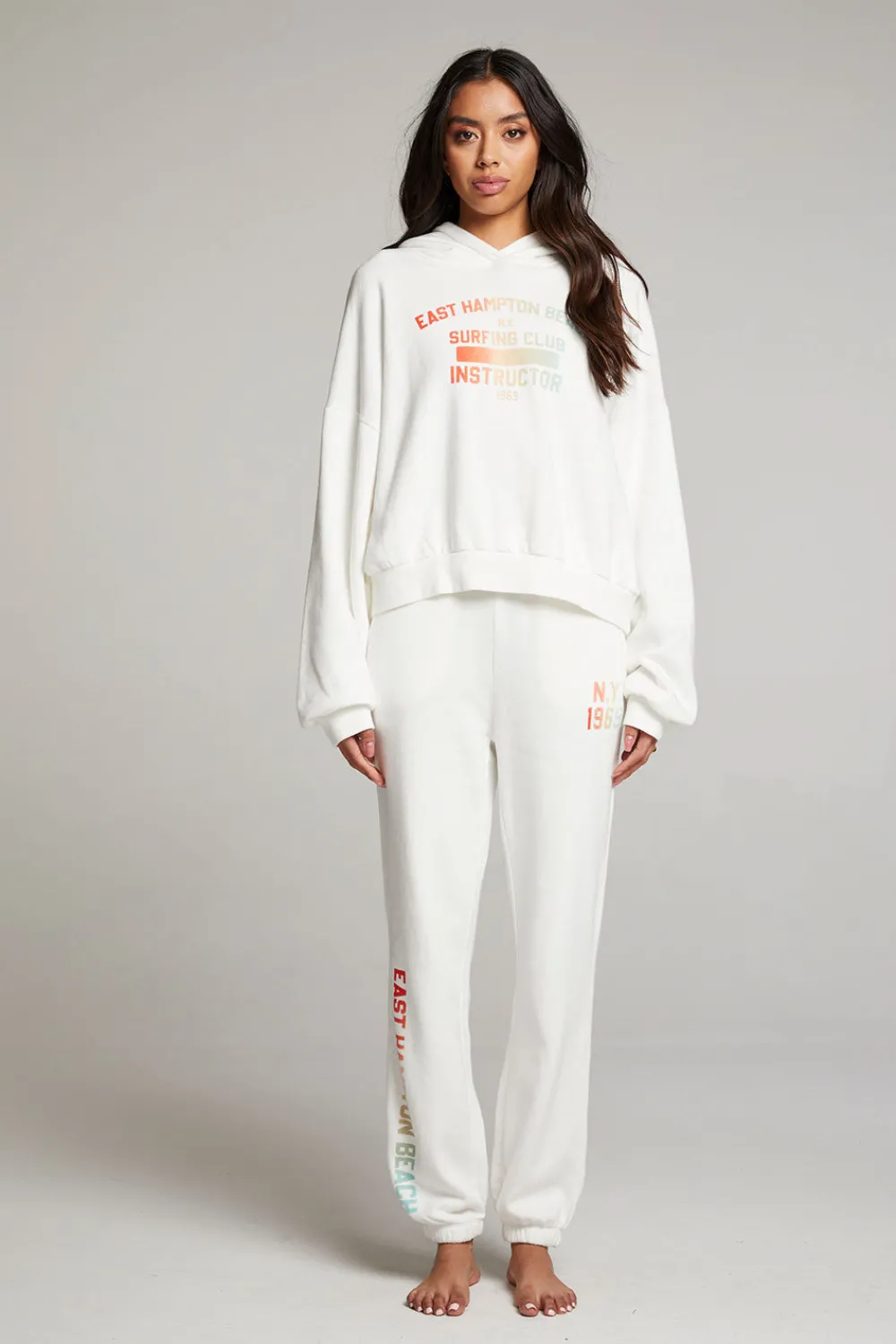 Fashion Hamptons Surf Club Pullover Hoodie Women Loungewear|Graphics