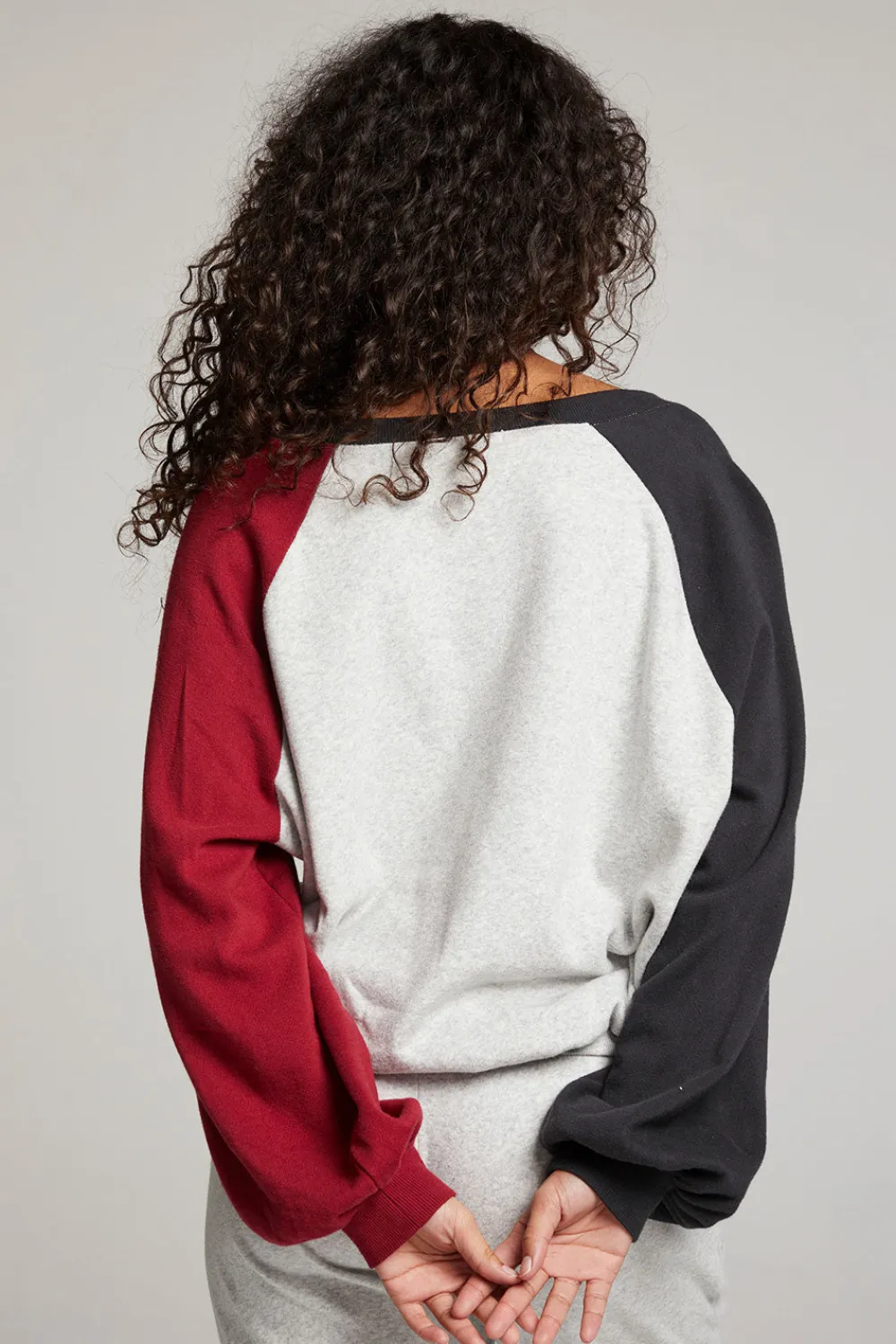 Sale Hannah Fire Color Block V Neck Pullover Women Loungewear|Tops