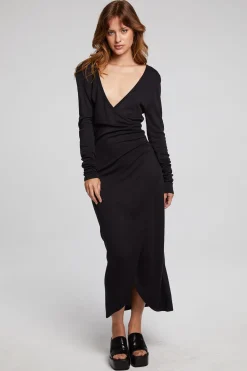 Outlet Harmony Licorice Midi Dress Women Loungewear|Dresses