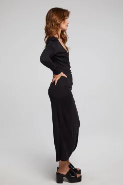 Outlet Harmony Licorice Midi Dress Women Loungewear|Dresses