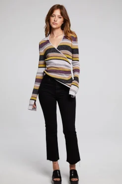 Outlet Harper Haight Street Stripe Long Sleeve Women Loungewear|Tops