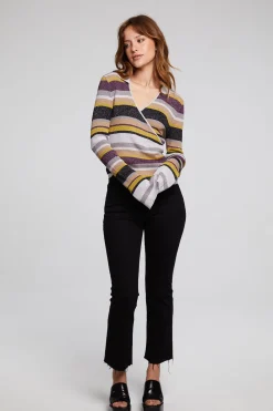 Outlet Harper Haight Street Stripe Long Sleeve Women Loungewear|Tops