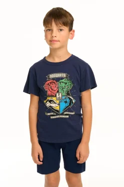 New Harry Potter - Hogwarts Crest Tee Kids/BOY Boys