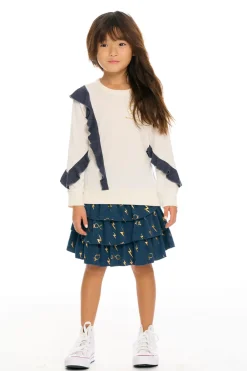 Cheap Harry Potter - Hogwarts Ruffle Pullover Kids Girls
