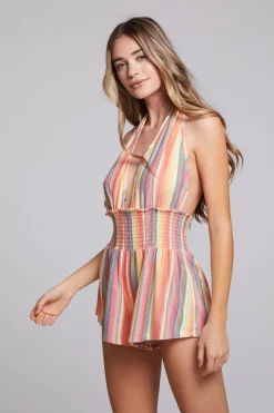 Cheap Hawk Romper - Horizon Stripe Women Loungewear|Bottoms