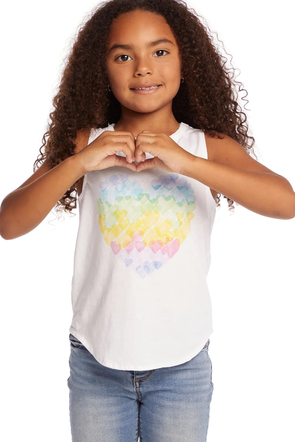 Cheap Hearts Shirt Girls Vintage Jersey Shirttail Muscle Kids Girls