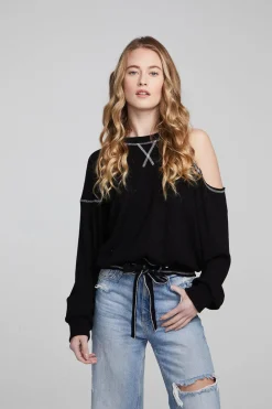 Outlet Hendrix Shadow Black Pullover Women Outerwear|Loungewear