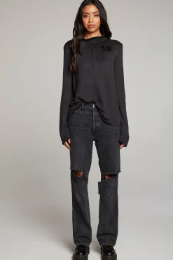 Flash Sale Hill Licorice Long Sleeve Women Loungewear|Tops