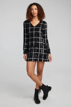 New Hunter Fairfax Plaid Mini Dress Women Loungewear|Dresses