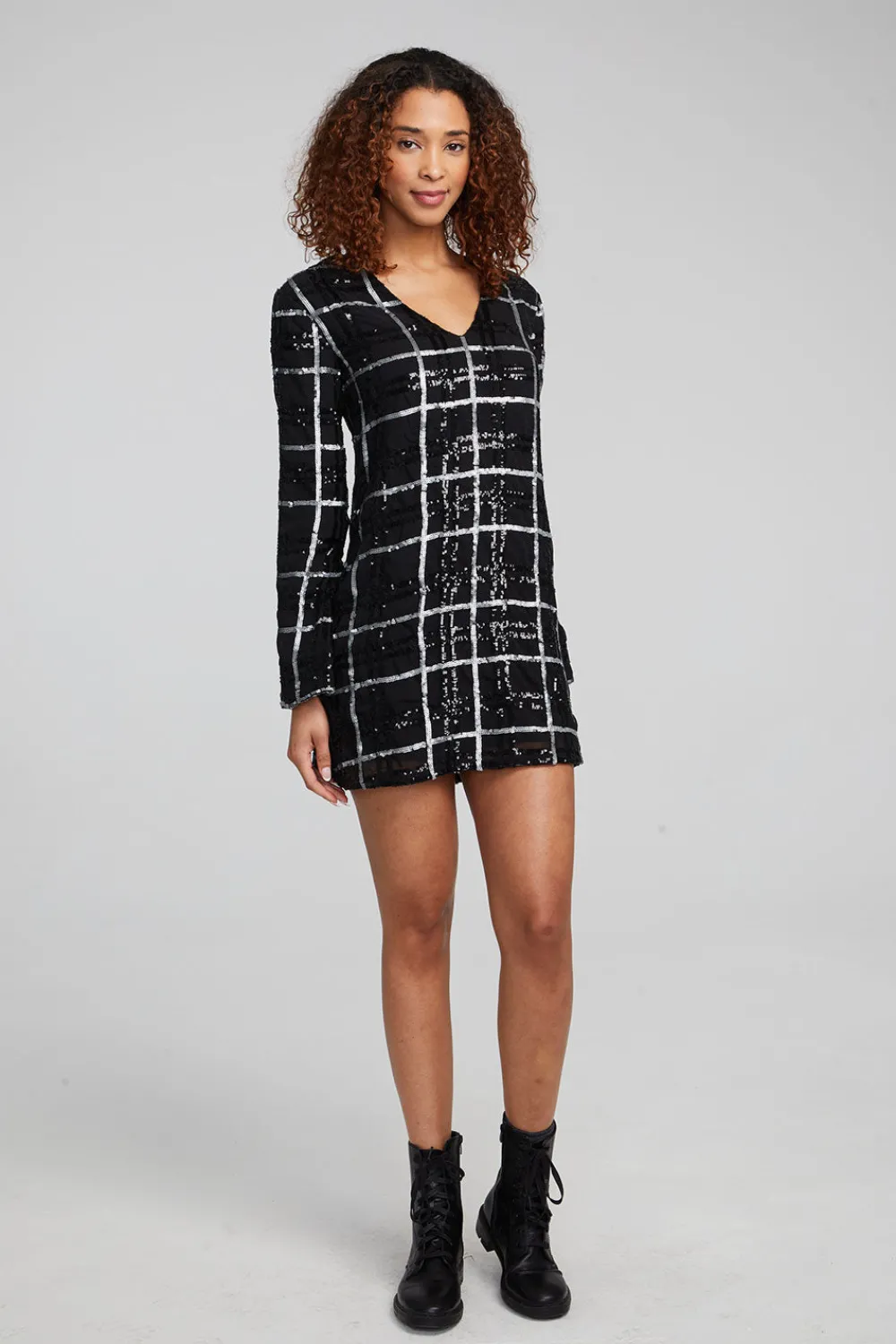 New Hunter Fairfax Plaid Mini Dress Women Loungewear|Dresses