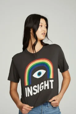 New Insight Rainbow Tee Women Graphics|Tops