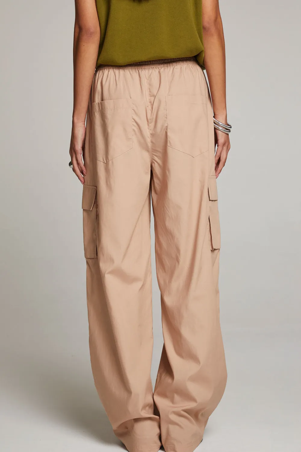 Online Iris Warm Taupe Trouser Women Loungewear|Bottoms