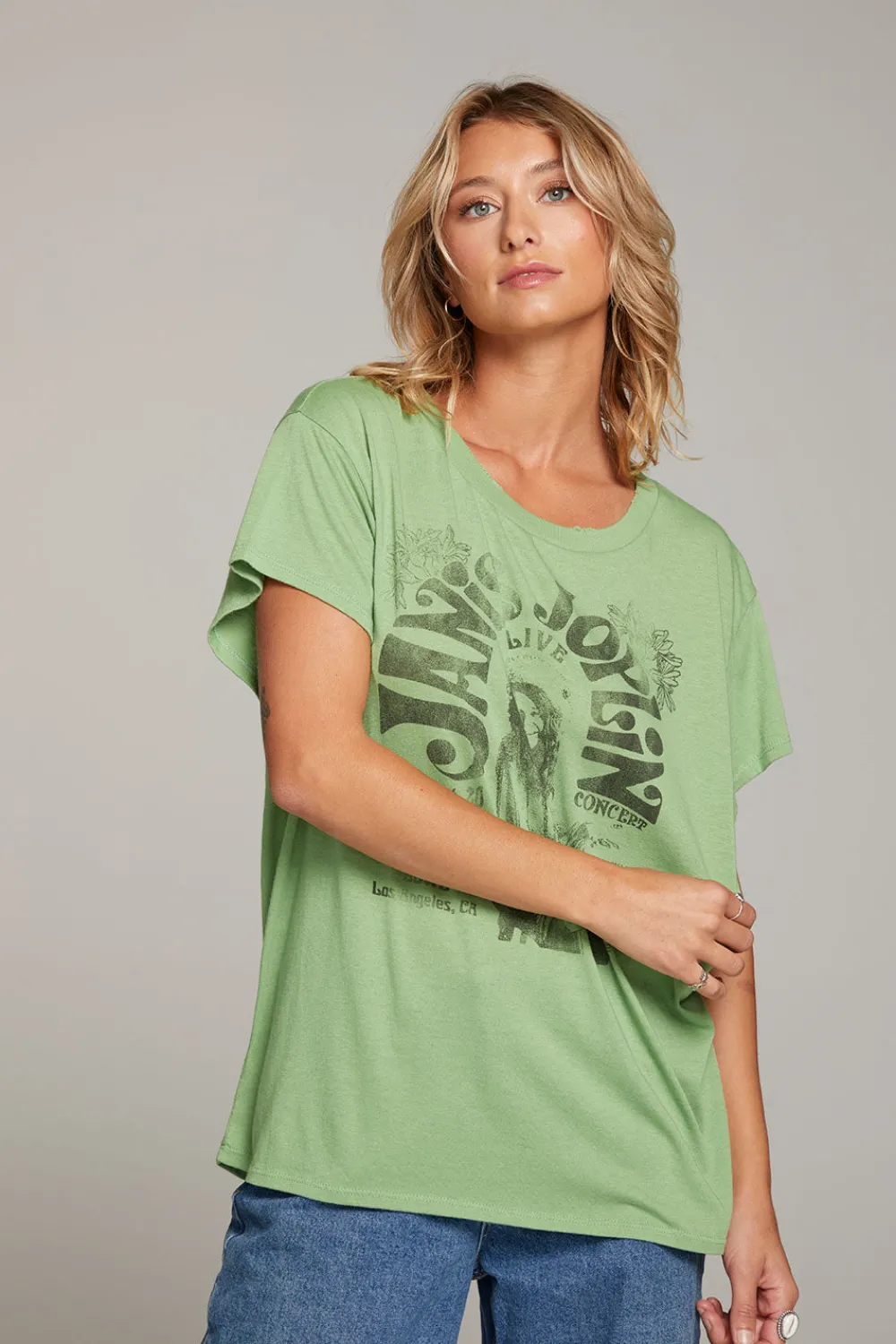 Cheap Janis Joplin Hollywood Bowl Tee Women Music|Graphics