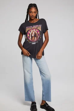 Cheap Janis Joplin Live 1969 Sonoma Tee Women Loungewear|Music