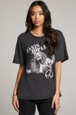 Cheap Janis Joplin Retro Tee Women Loungewear|Graphics