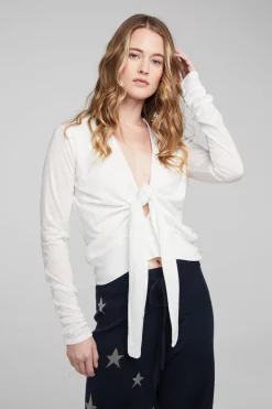 Flash Sale Jeni Bright White Long Sleeve Women Loungewear