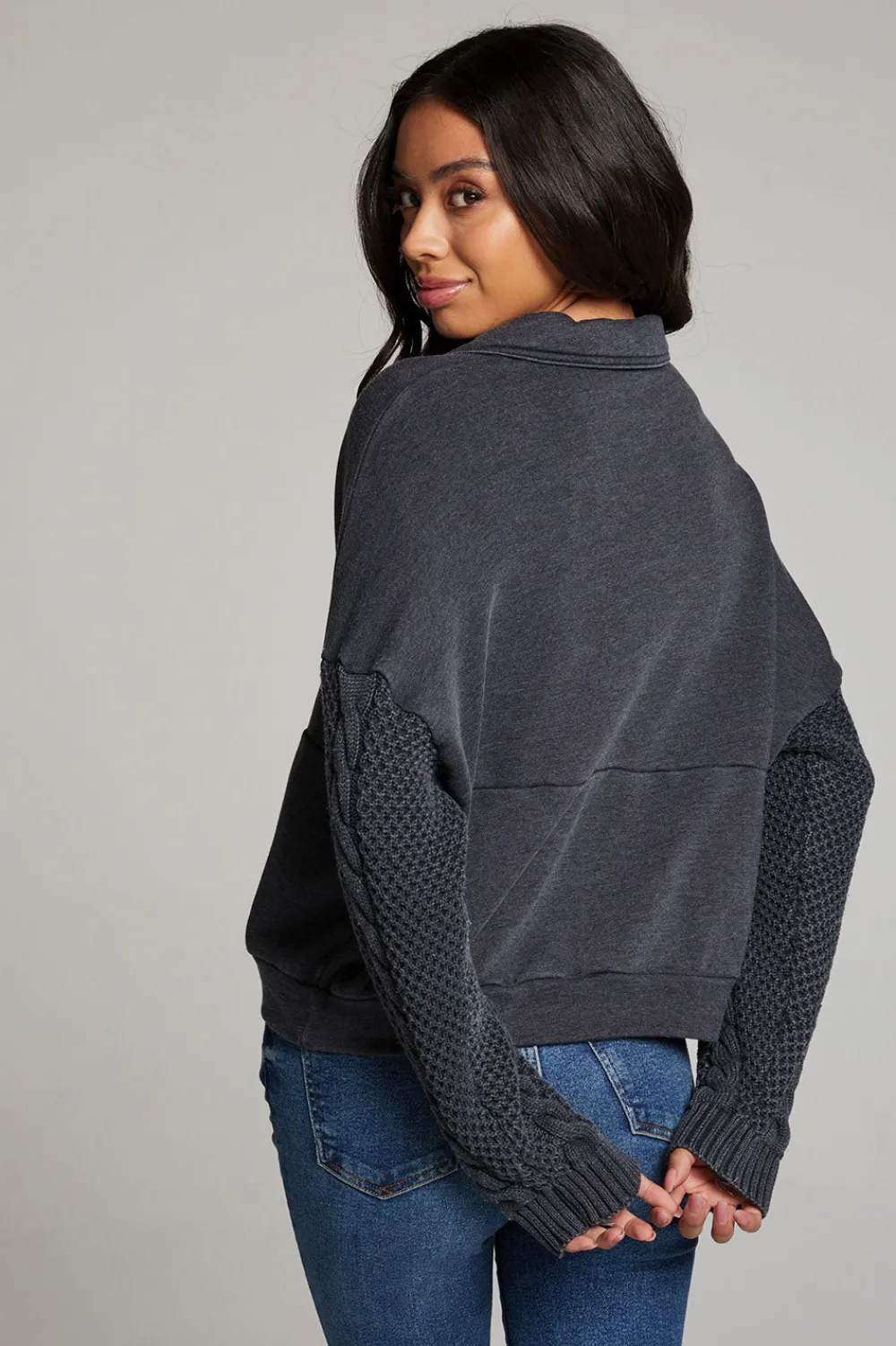 Shop Joe Licorice Half Zip Women Outerwear|Loungewear