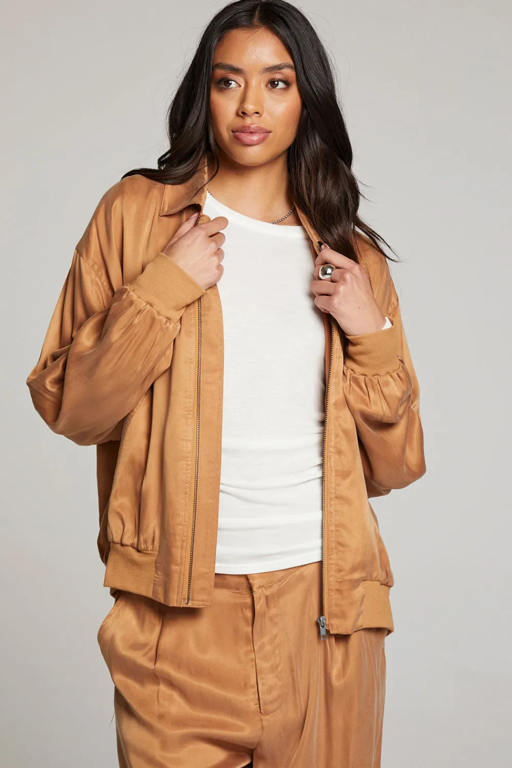 Cheap Johnny Toffee Zip Up Jacket Women Outerwear|Loungewear