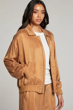Cheap Johnny Toffee Zip Up Jacket Women Outerwear|Loungewear