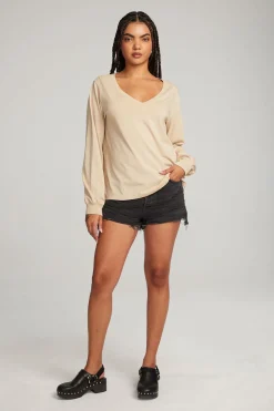 Fashion Kara Cappuccino Long Sleeve Women Loungewear|Essentials