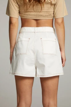 New Karina White Short Women Loungewear|Bottoms