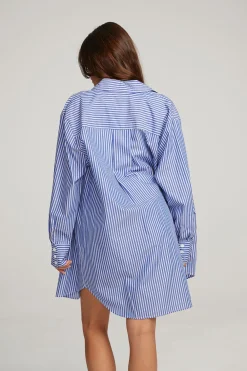 Flash Sale Kerstin Marmont Stripe Button Down Women Loungewear|Tops