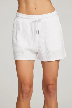 Store Kesh White Short Women Loungewear|Bottoms