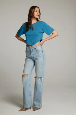 Clearance Kylie Blue Danube Tee Women Loungewear|Tops