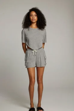 Flash Sale Kylie Streaky Grey Tee Women Loungewear|Tops