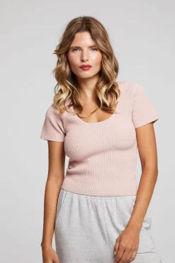 Store Leah Peach Whip Tee Women Loungewear|Tops