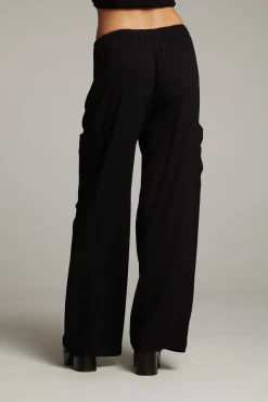 Hot Lee True Black Trouser Women Loungewear|Bottoms
