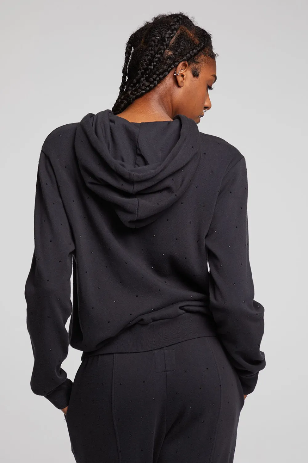 Best Sale Lex Licorice Zip Up Hoodie Women Outerwear|Loungewear
