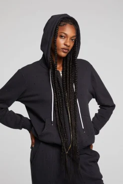 Best Sale Lex Licorice Zip Up Hoodie Women Outerwear|Loungewear