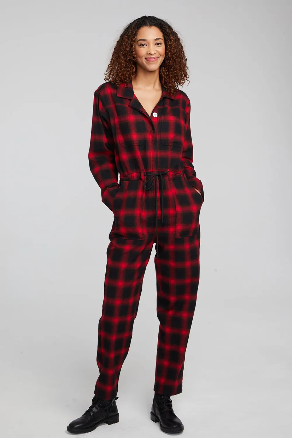 Discount Lexi Sunset Plaid Jumpsuit Women Loungewear|Bottoms