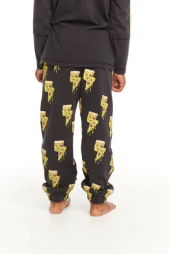 Outlet Lightning Pizzas Cotton Fleece Pants Kids/BOY Boys