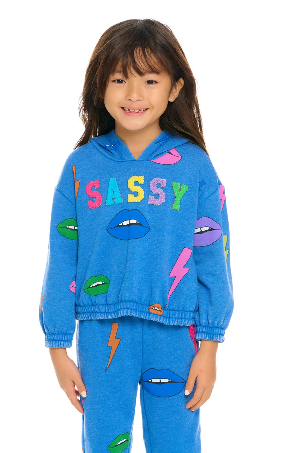 Store Lips & Bolts Hoodie Kids Girls