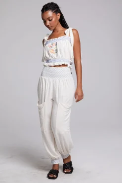 Hot Lirhetta Floral Bouquet Embroidery Crop Top Women Loungewear|Tops