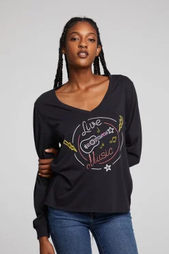 Fashion Live Music Long Sleeve Women Loungewear|Graphics