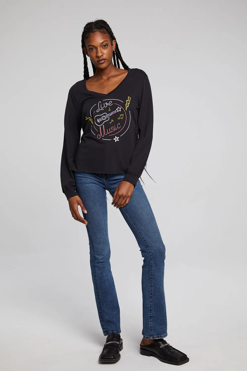 Fashion Live Music Long Sleeve Women Loungewear|Graphics