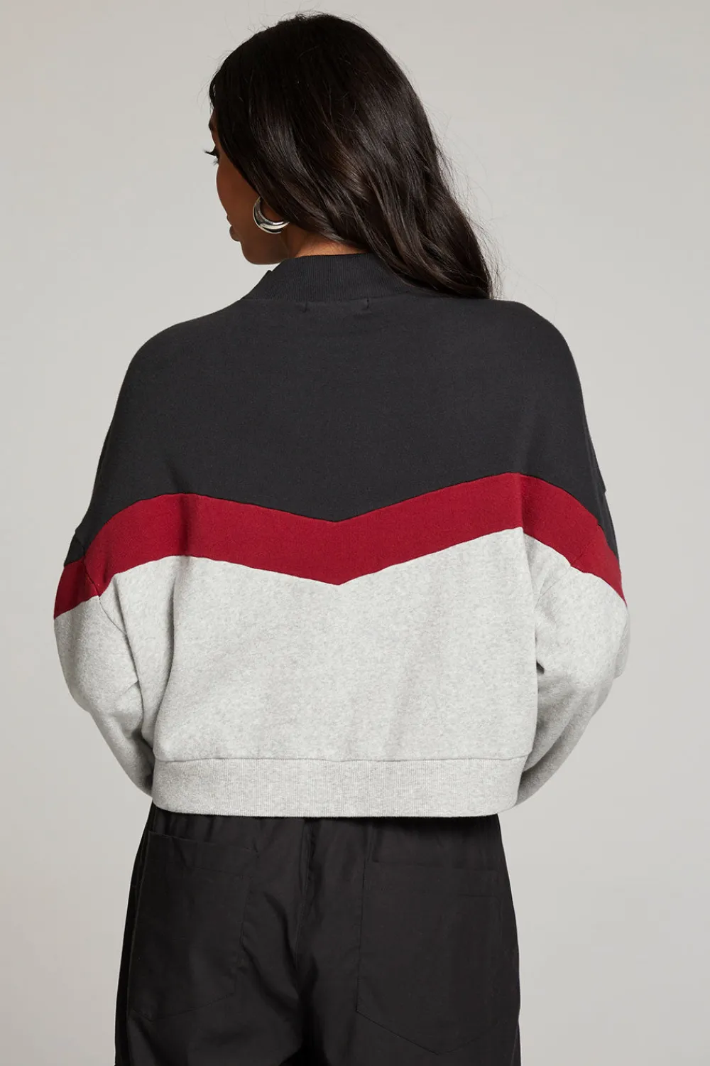 Store Liz Fire Color Block Pullover Women Loungewear|Tops