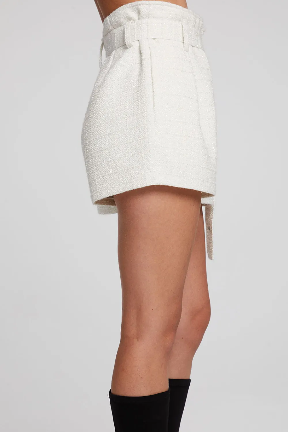 Cheap Lombard Starry White Short Women Loungewear|Bottoms