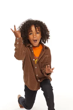 Sale Long Sleeve Quartz Button Down Collar Shirt Kids/BOY Boys