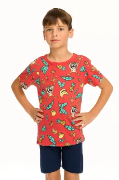 New Looney Tunes - Tropical Taz Tee Kids/BOY Boys