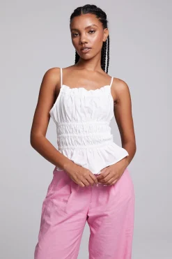 Flash Sale Lorenzo White Tank Top Women Loungewear|Tops