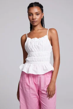 Flash Sale Lorenzo White Tank Top Women Loungewear|Tops
